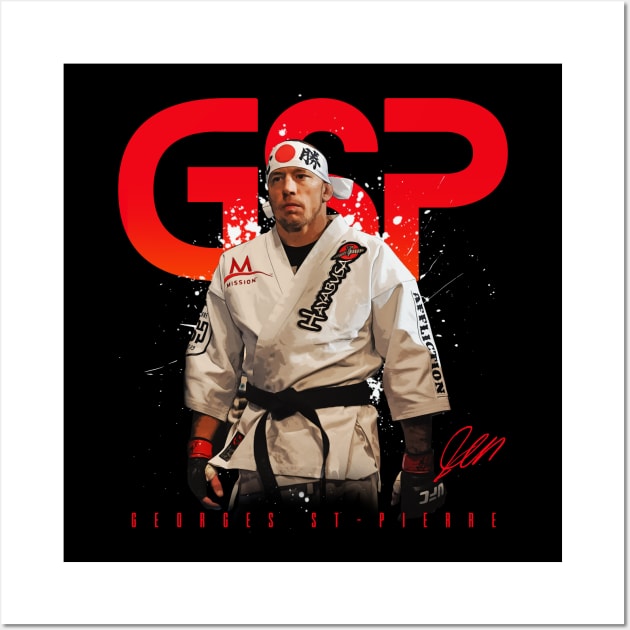 Georges St-Pierre Wall Art by Juantamad